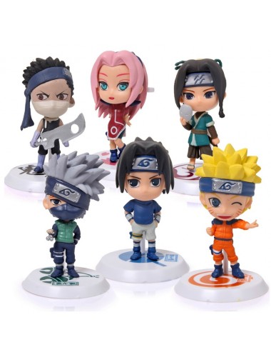 Naruto Q Version Mini Figurines Set